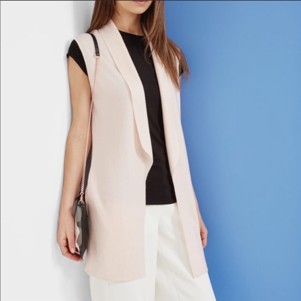 Ted Baker “Leelih” Knit Longline Vest